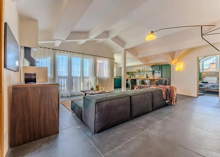 Luxurious Penthouse Lumina - Fire Place, Pool&spa Appartement *